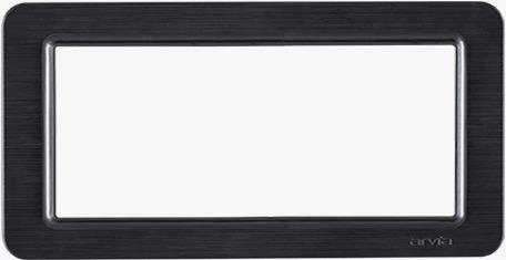 рамка двойная для розетки lavin черн. arvia 21 25 4000 027 от BTSprom.by