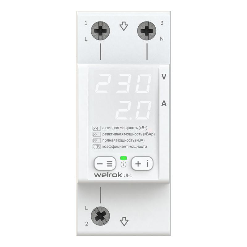 вольтамперметр ui-1 welrok 4660251140359 от BTSprom.by