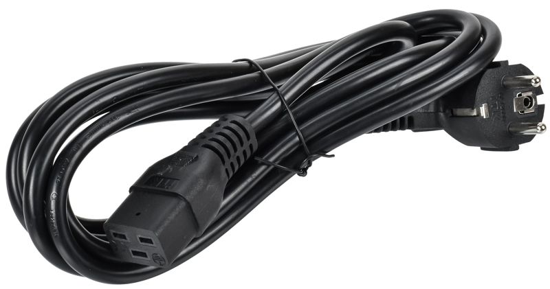 кабель электропитания pdu 3х1.5 3м c19-schuko itk pc-c19d-3m от BTSprom.by