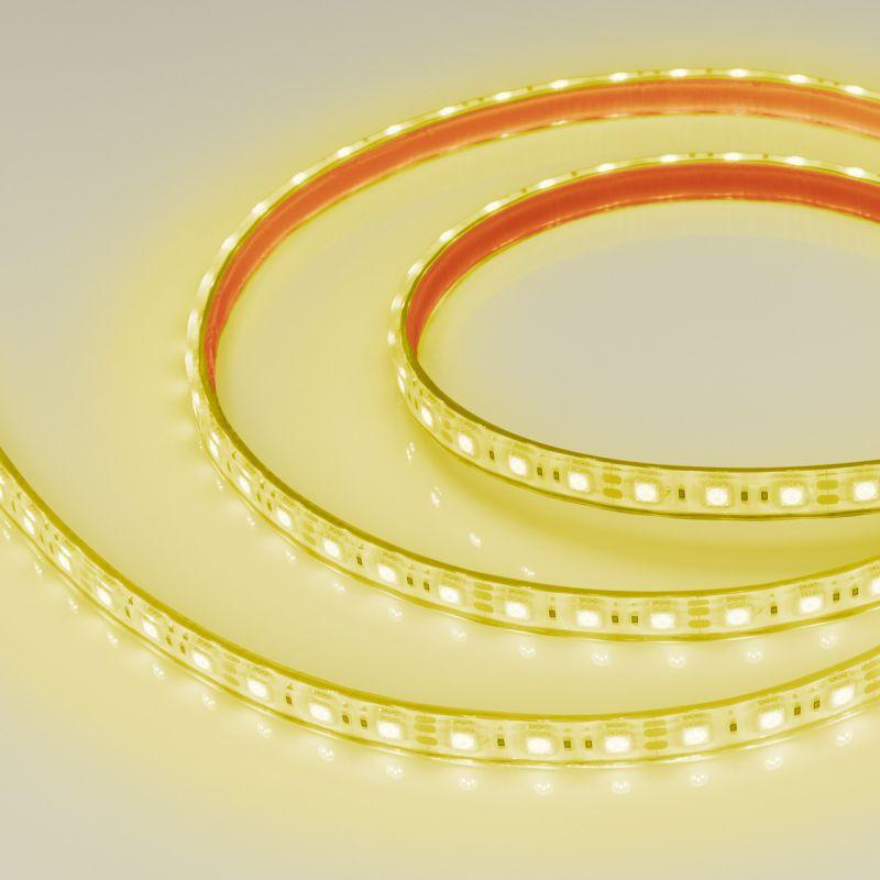 лента светодиодная rtw-pfs-b60-13mm 12v yellow 14.4вт/м ip68 5060 герметичная (уп.5м) arlight 036291 от BTSprom.by