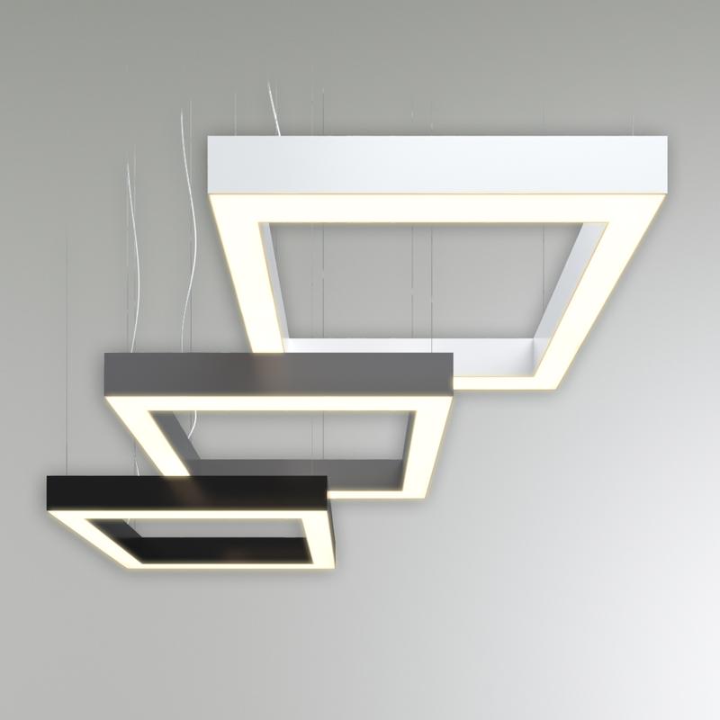 светильник светодиодный rve-lbx-hole-box-1200-n 126вт 4000к 1200х1200х100мм накладной шир. рассеив.=80мм бел. rvelektro rve00001519 от BTSprom.by