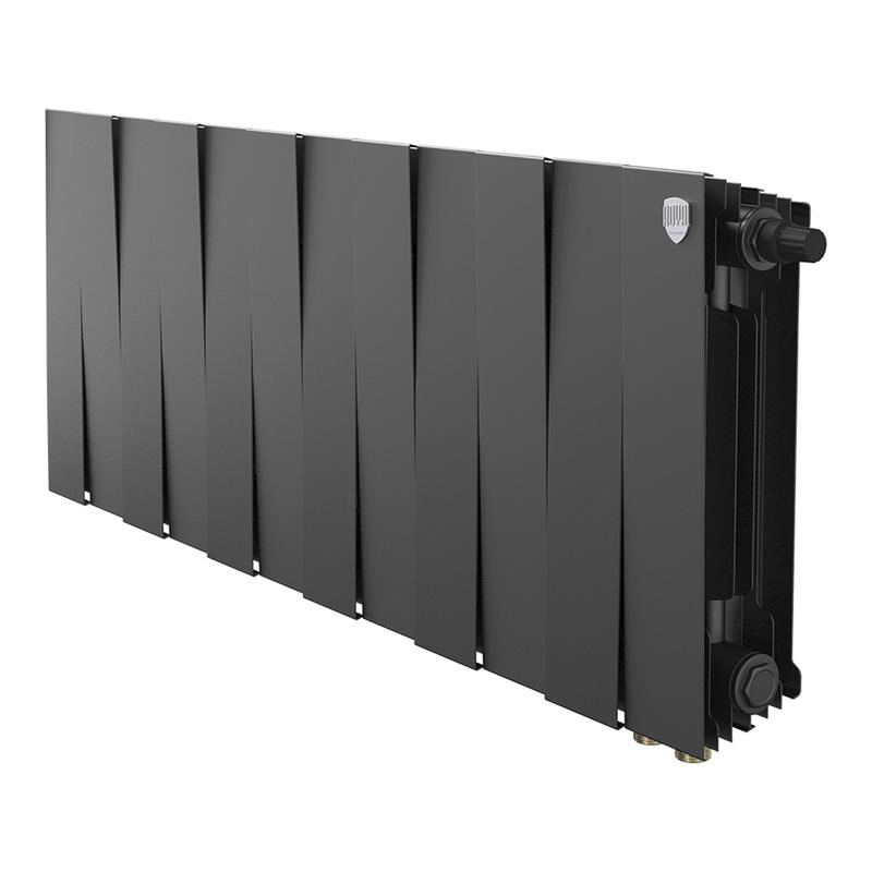радиатор pianoforte 300 vdr80 12 секц. биметал. noir sable royal thermo нс-1506351 от BTSprom.by