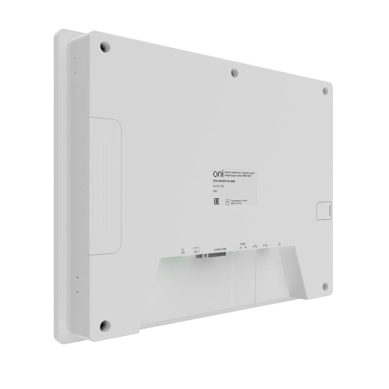  Панель оператора базовая ETG 10.1дюйм Ethernet ONI ETG-150-EPS-101-0000 фото в каталоге от BTSprom.by