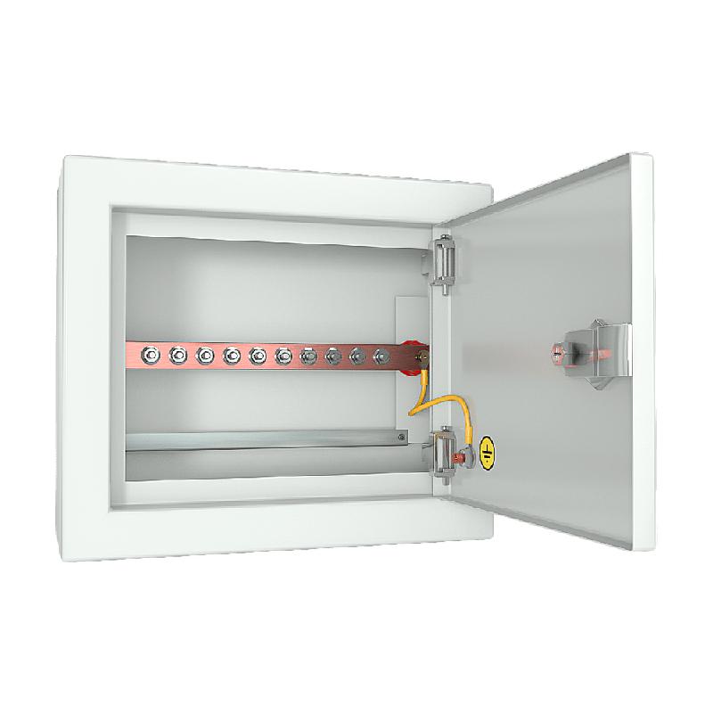 ящик cgb-ягзш-10-4.40 гзш 10 подключений 4х40мм 265х310х120мм 625а ip31 ral 7035 сер. cabeus 11691c от BTSprom.by