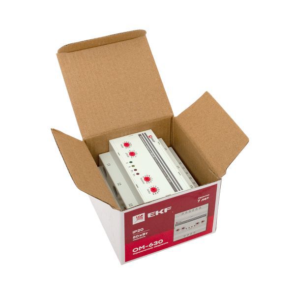  Ограничитель мощности 3ф ОМ-630 PROxima EKF rel-pl-630 фото в каталоге от BTSprom.by