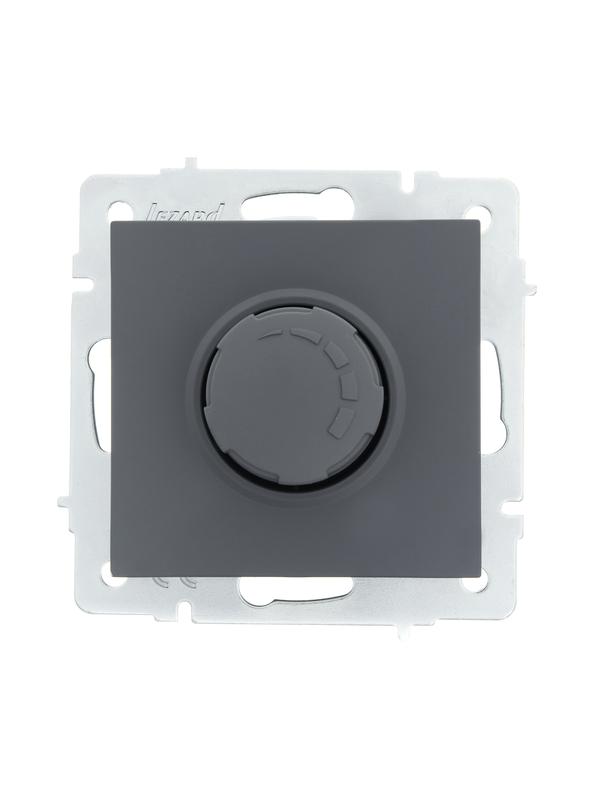  Механизм светорегулятора СП 800Вт VESNA графит LEZARD 742-3488-115 фото в каталоге от BTSprom.by
