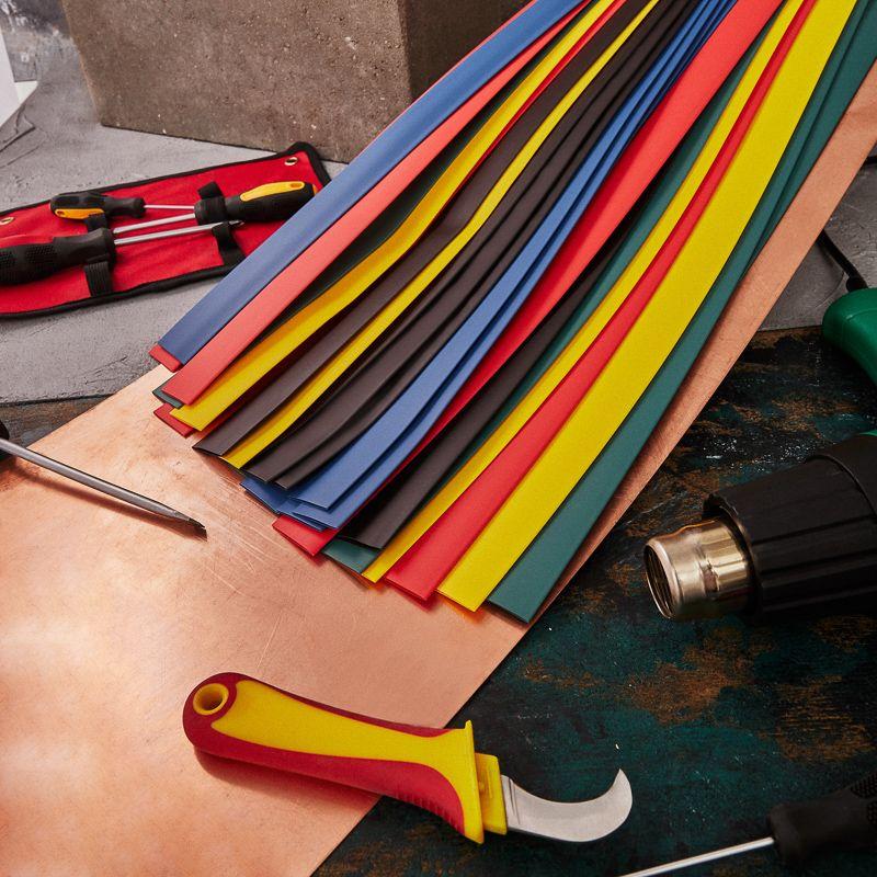  Набор трубок термоусадочных ТУТ нг 20.0/10.0 5 цветов 1м по 5шт Rexant 29-0170 фото в каталоге от BTSprom.by