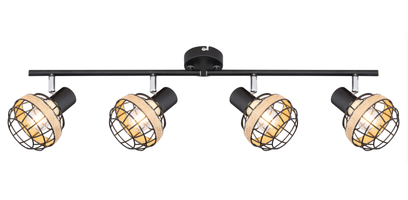 светильник настенно-потолочный спот fedora 7033-704 4хe14 40вт поворотный rivoli б0047143 от BTSprom.by