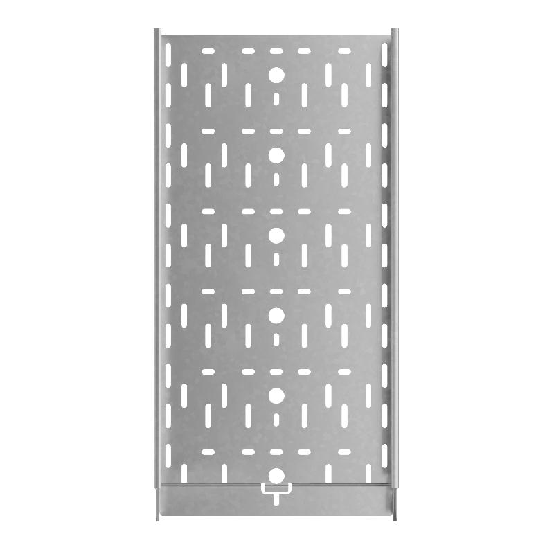 Лоток листовой перфорированный 300х50 L3000 сталь 1мм "Быстрый монтаж ПЛЮС" LPplus50-300-1.0-3000 HD гор. оцинк. КМ PL1194 фото в каталоге от BTSprom.by