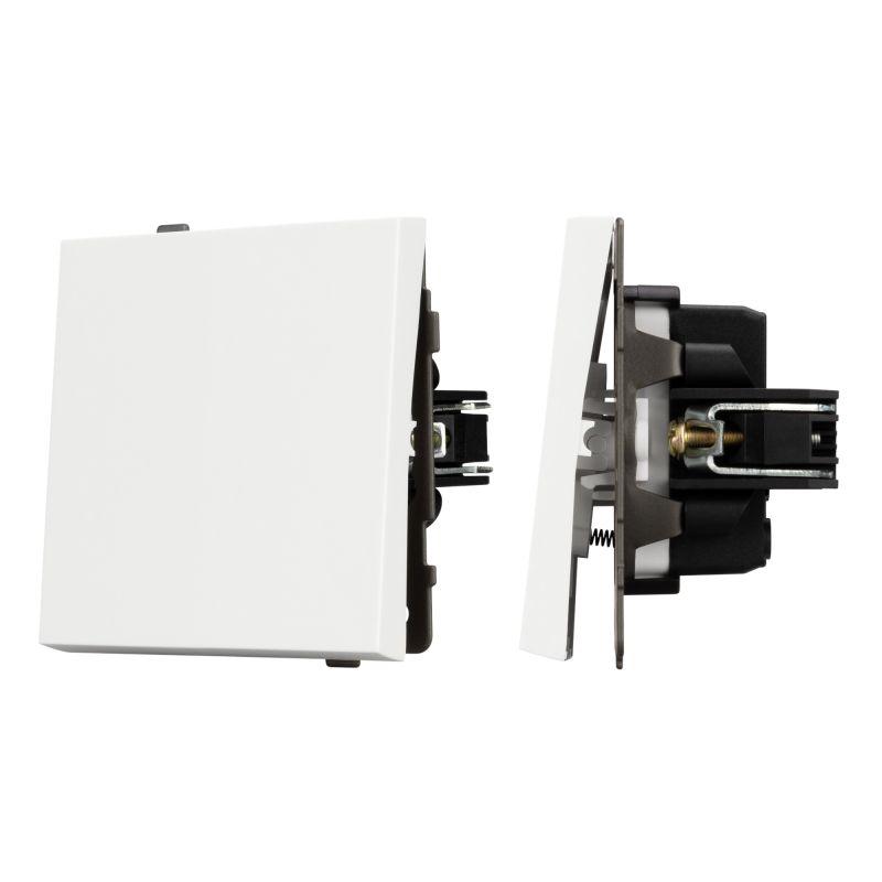 выключатель звонковый swt-tendo-mkr1-sfpl-wh 10а 230в механизм arlight 054590 от BTSprom.by