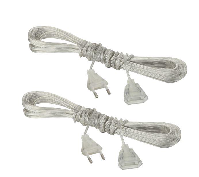 удлинитель для гирлянд ge-3-s2 прозр. 3м (уп.2шт) фаzа 5059597 от BTSprom.by