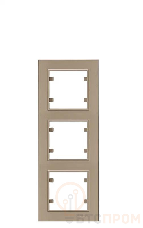 Рамка 3-м Karea вертик. латунь Makel 56057708 фото в каталоге от BTSprom.by  Рамка 3-м Karea вертик. латунь Makel 56057708 фото в каталоге от BTSprom.by