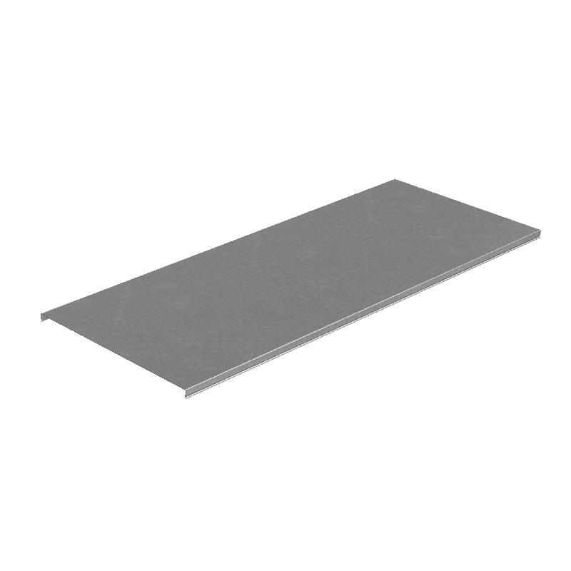 Крышка для лотка осн.400 L2500 0.8мм "ПЛЮС" KLplus400-0.8-2500 INOX304 КМ PL14022 от BTSprom.by