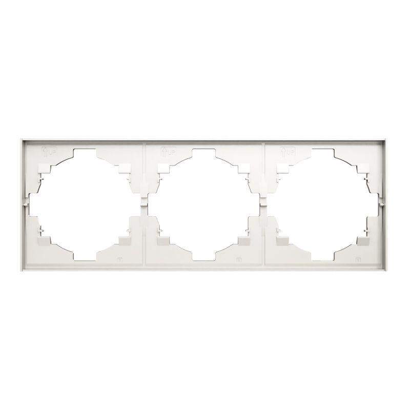 рамка 3-м strong miele жемчуж. kranz kr-78-0753-4 от BTSprom.by