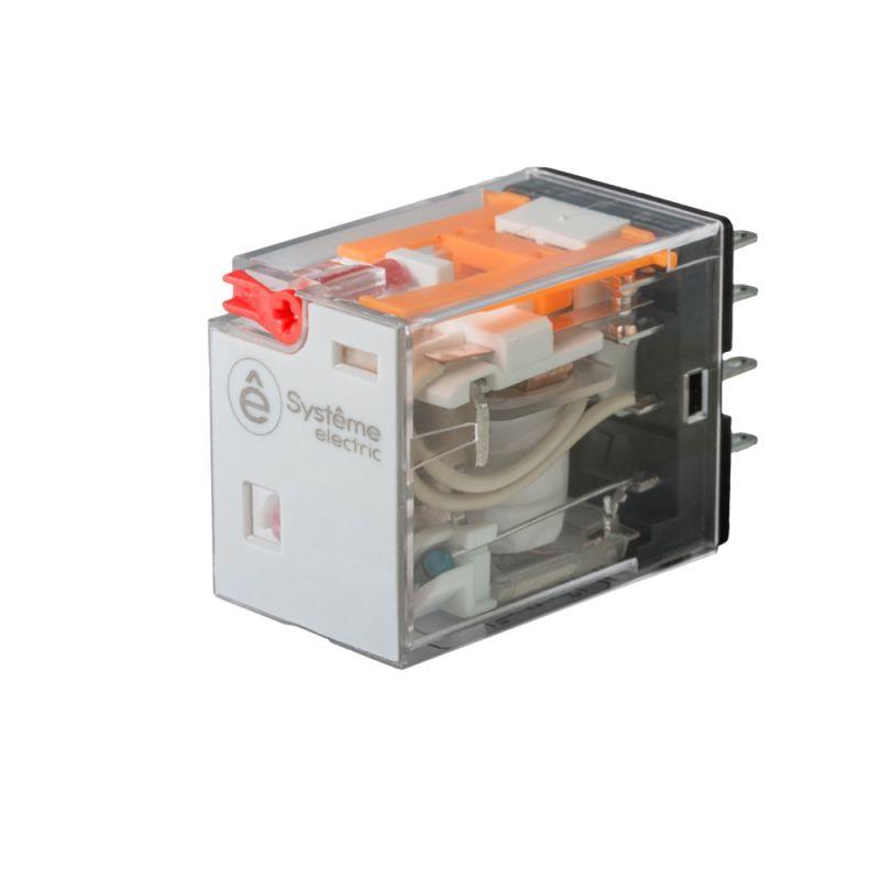 реле 12а 2перекл. 48в ac тест кнопка led se sxm2ab2e7 от BTSprom.by