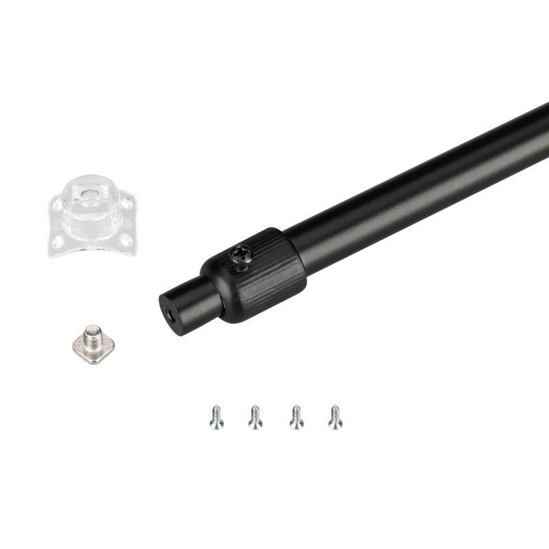 подвес телескопический mag-flex-rod-tube-l2000 (bk) ip20 металл arlight 034075 от BTSprom.by