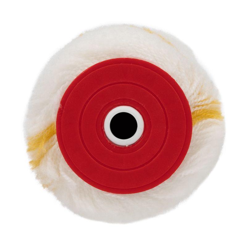  Ролик (сменный) полиамид бел. с желт. полосой ворс 11мм шир. ролика 180мм d42мм бюгель 6мм Rexant 89-0125 фото в каталоге от BTSprom.by