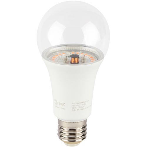 Лампа светодиодная GREEN LINE ФИТО A65-20W-PL-E27-GR 20Вт E27 для растений розового свечения Эра Б0068597 фото в каталоге от BTSprom.by