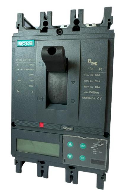  Выключатель автоматический MCCB BA-EL6-630L/3P 400А LCD (электронный Micrologic 5.0А ICU:50KA) ELTEC 1351400 фото в каталоге от BTSprom.by