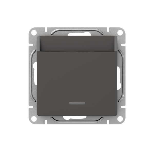 выключатель карточный сп эпика с подсветкой механизм мокко ekf up1-swm-card от BTSprom.by