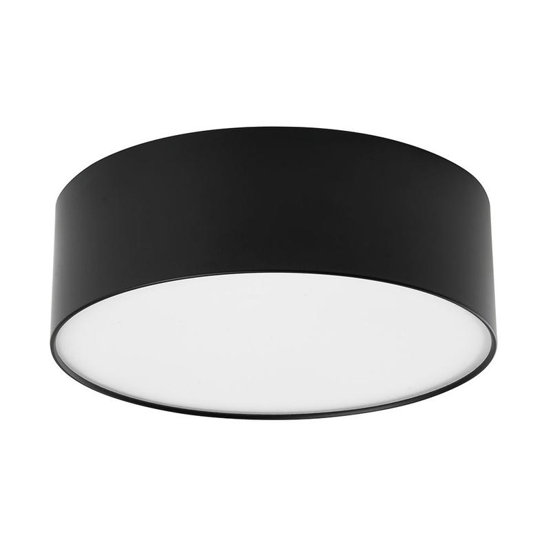 светильник накладной со светодиодами 28вт 1960лм черн. (4000к) al200 “simple matte” feron 48079 от BTSprom.by