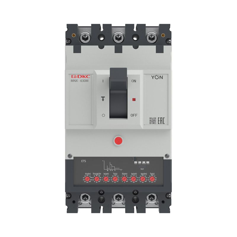  Выключатель автоматический 3P 630А 100кА pro MNX630M при AC415V расцепитель ETS YON MNX630M3PETS0630 фото в каталоге от BTSprom.by