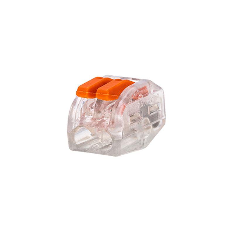  Клемма соединительная многоразовая 2-х проводная 0.08-4кв.мм прозр. (блист.10шт) Rexant 06-0203-B10 фото в каталоге от BTSprom.by