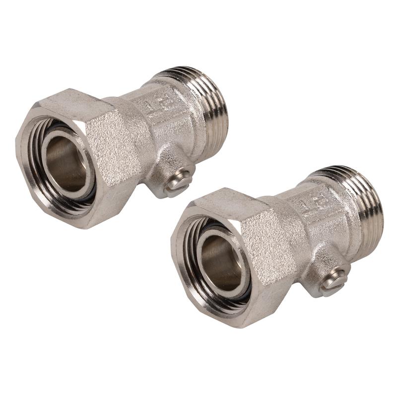  Набор нижнего подключения прямой раздельный 3/4х3/4ЕК Royal Thermo НС-1353995 фото в каталоге от BTSprom.by