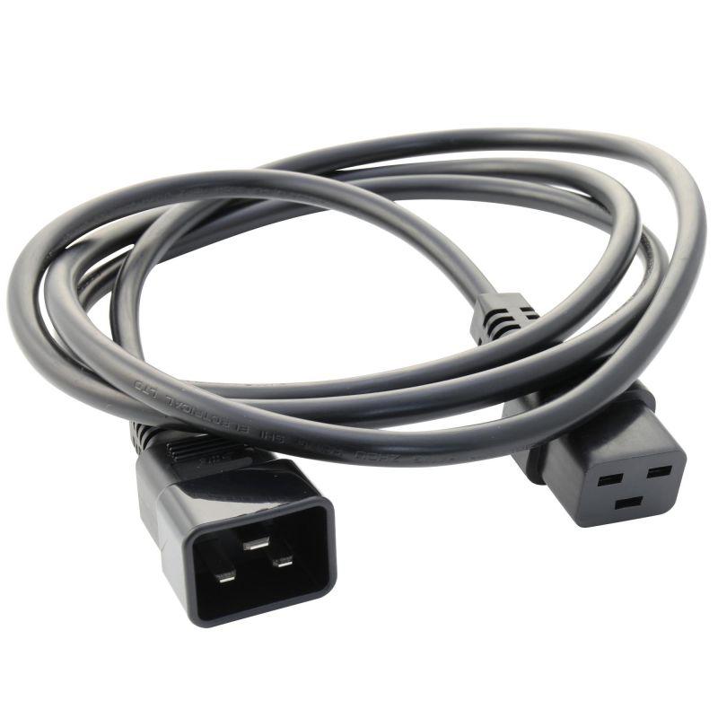 кабель питания iec 60320 с19 - iec 60320 c20 - 2.0м dkc r5cord9020 от BTSprom.by