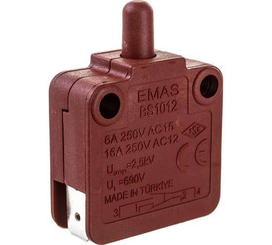 выключатель-мини мгновенного действия (1но+1нз) emas bs1012 от BTSprom.by