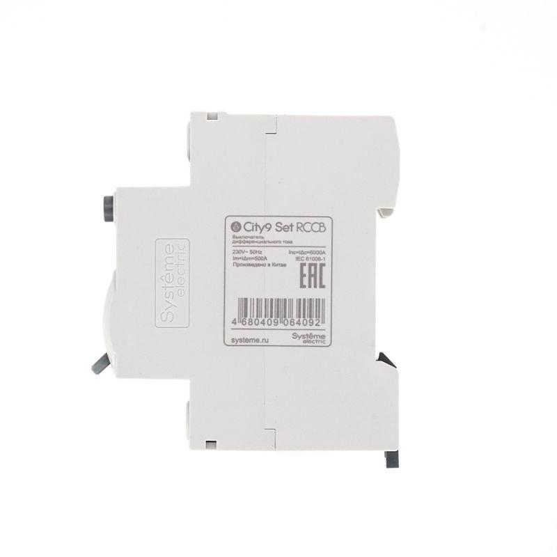  Выключатель дифференциального тока (УЗО) 2п 25А 30мА тип A City9 Set 230В SE C9R68225 фото в каталоге от BTSprom.by
