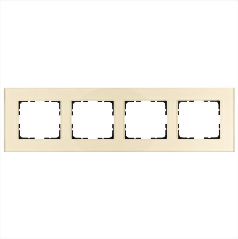 рамка 4-м g-glass стекло шампань champagne gold jasmart g1004gg от BTSprom.by