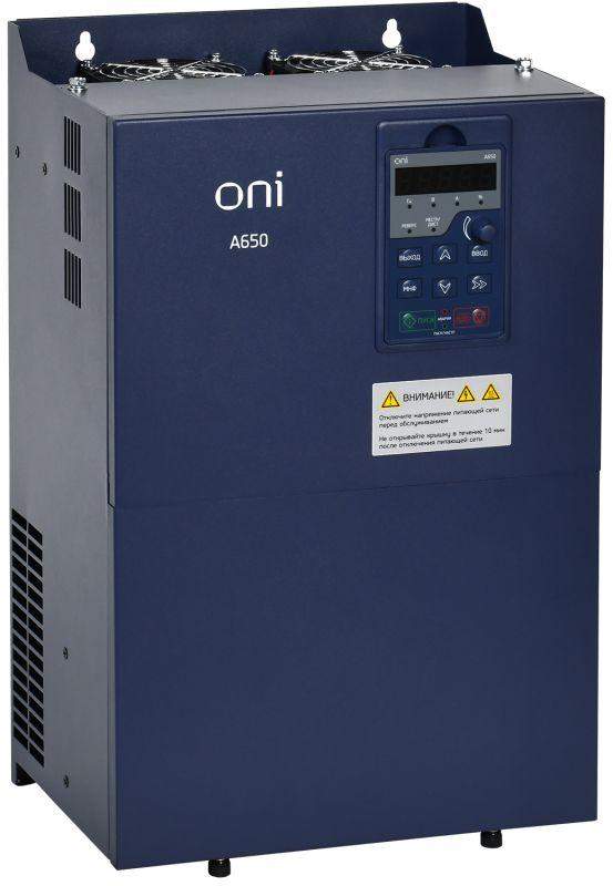 преобразователь частоты a650 380в 3ф 90квт 176а m oni a650-33e90m от BTSprom.by