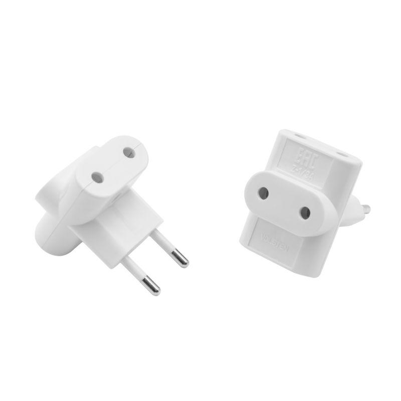  Разветвитель 3-м с заземл. 6А IP20 Z-1/3А (уп.2шт) Volsten 9377 фото в каталоге от BTSprom.by