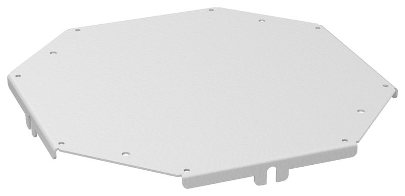 крышка для ответвителя осн.100 2мм ral 9016 esca 7 iek es7-krd-100-20-rga от BTSprom.by