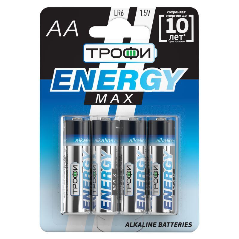 элемент питания алкалиновый aa/lr6 lr6-4bl ultra (блист.4шт) трофи б0015138 от BTSprom.by