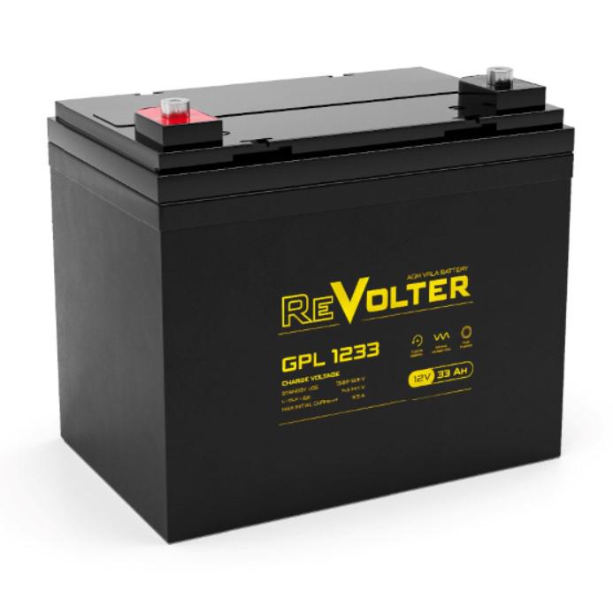 аккумулятор 12в 33а.ч gpl 1233 revolter 4614040030036 от BTSprom.by