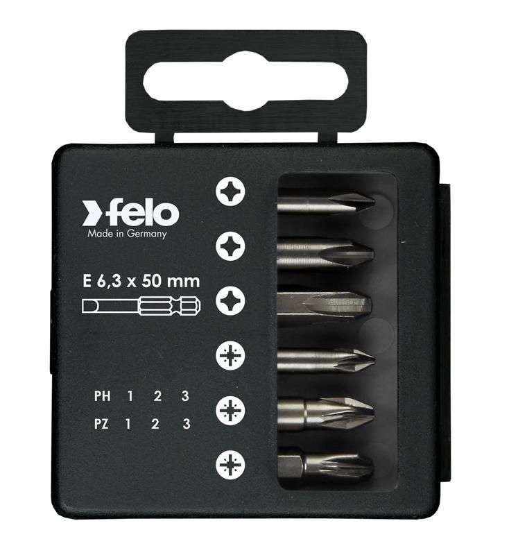 набор бит pz/ph industrial 50мм (уп.6шт) felo 03291516 от BTSprom.by