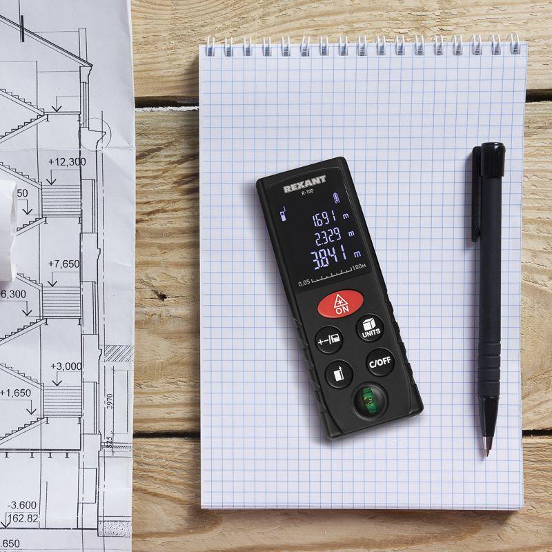  Дальномер лазерный микро R-80 Rexant 13-3082 фото в каталоге от BTSprom.by