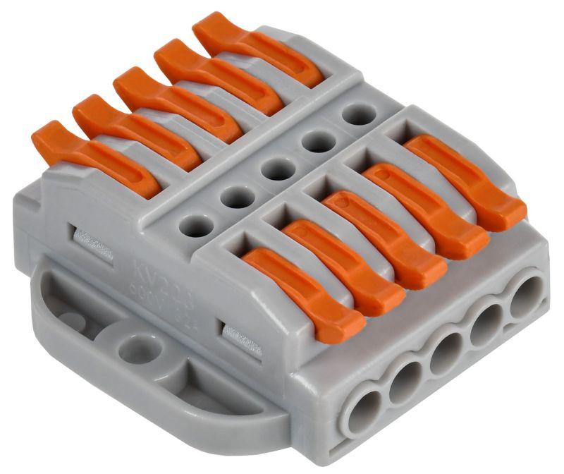 клемма строительно-монтажная смк 222-4155p (уп.4шт) iek ukz20-4155p-004 от BTSprom.by