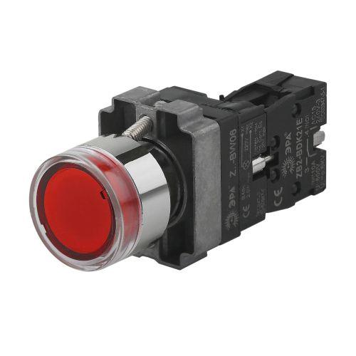 кнопка управления lay5-bw3461 с подсветкой красн. 1з bbt50-bw-k04e эра б0045661 от BTSprom.by