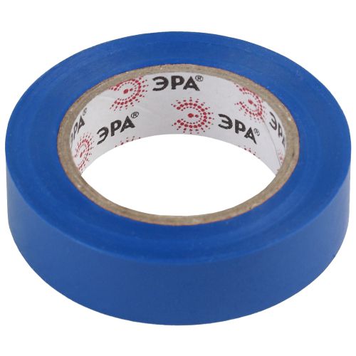  Изолента ПВХ 15ммх10м син. (10/500) (уп.10шт) ЭРА C0036557 фото в каталоге от BTSprom.by