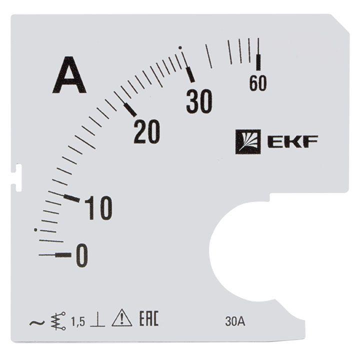 шкала сменная для a961 30/5а-1.5 proxima ekf s-a961-30 от BTSprom.by