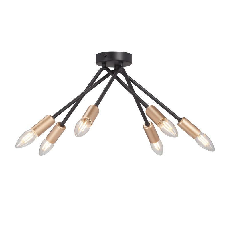 люстра 6хе14 макс. 40вт vitaluce v3021-1/6pl от BTSprom.by