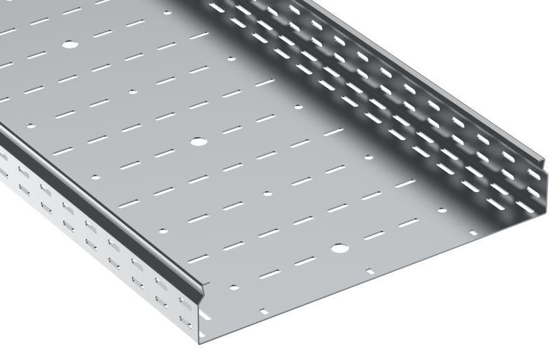 Лоток листовой перфорир. 80х500 L3000 сталь 2.0мм ESCA 7 IEK CLP10-080-500-200-3 от BTSprom.by