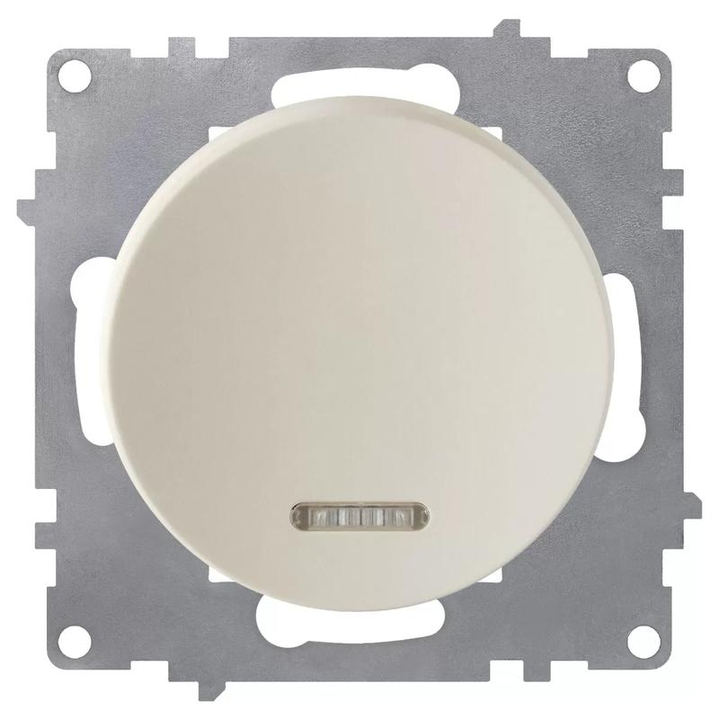 выключатель 1-кл. сп florence 10а ip20 с подсветкой механизм беж. (1e31701301) onekeyelectro 2172801 от BTSprom.by