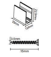 комплект монтажных клипс для ленты neon 1120 hb ip65 (уп.10шт) varton v4-ns-00.0053.str-0012 от BTSprom.by