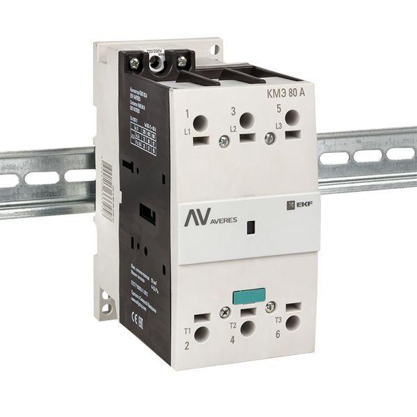  Контактор КМЭ 80А кат. 400В AC AVERES EKF ctr-s-80-00-400-av фото в каталоге от BTSprom.by