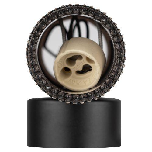  Светильник WL50 BK/BK 2хGU10 2х12Вт IP20 настенный черн. Эра Б0061193 фото в каталоге от BTSprom.by