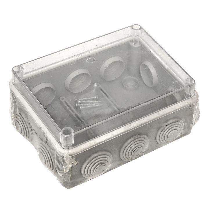  Коробка распаячная КМР-050-041пк пылевлагозащ. 150х110х70 10 мембранных вводов уплот. шнур. прозр. крышка PROxima EKF plc-kmr-050-041pk фото в каталоге от BTSprom.by